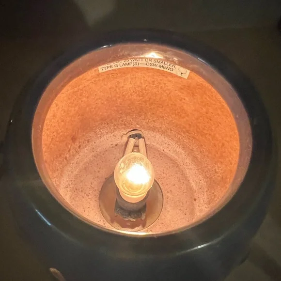 Blue Ceramic Candle Holder - Picture 4 of 6